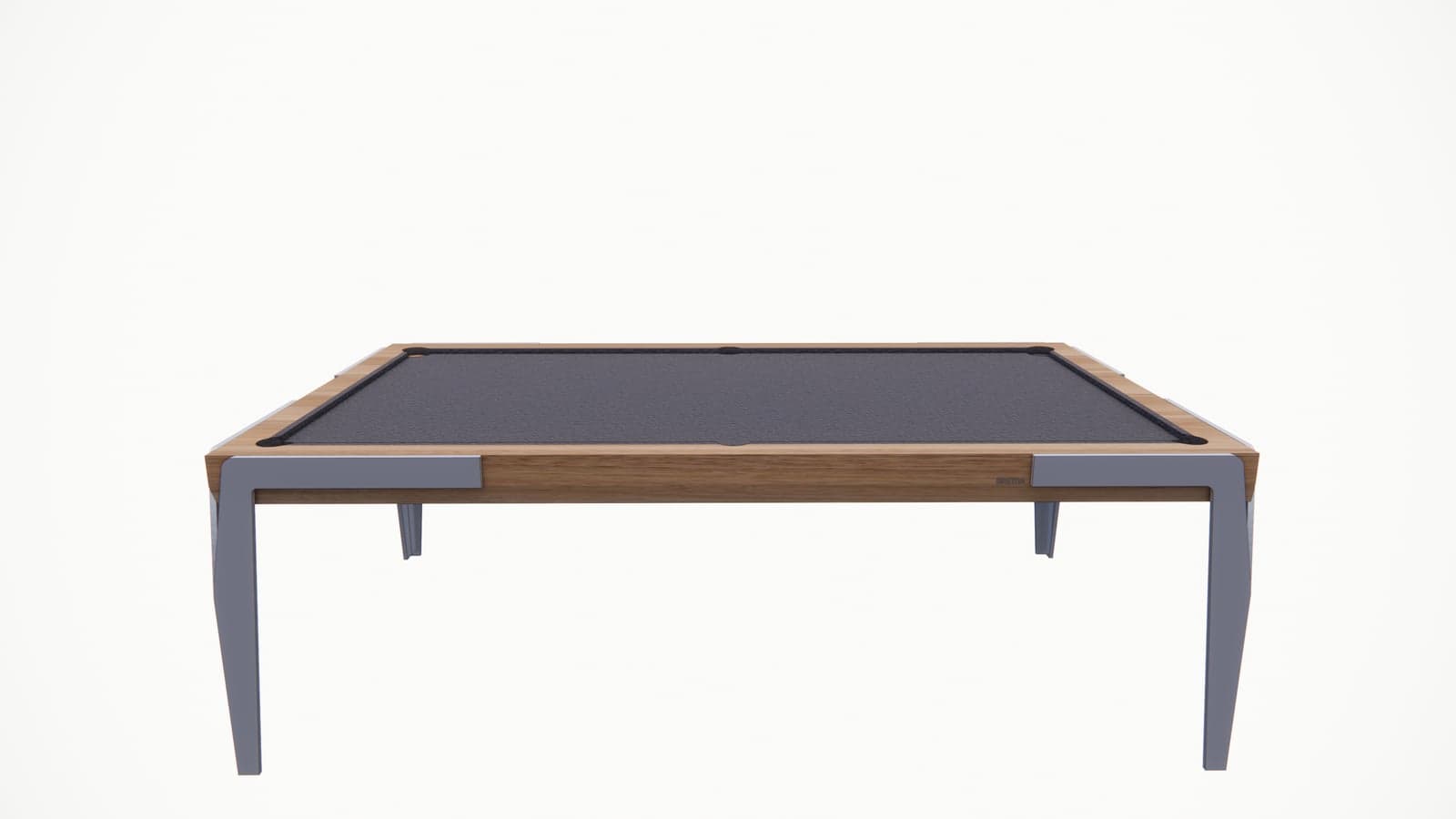 Mesa Âmbar — Sinuca artesanal · pau-de-ferro