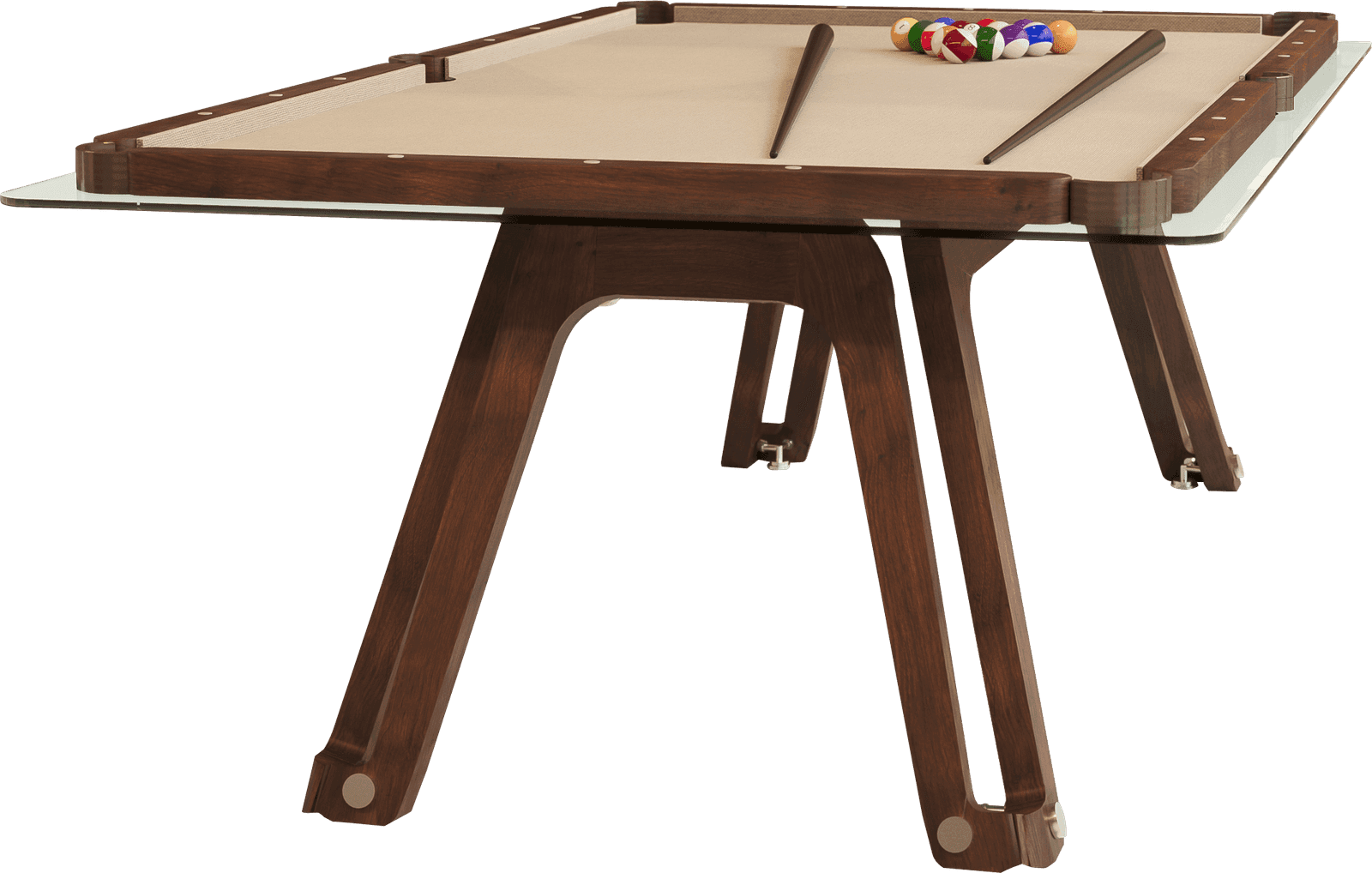 Mesa Citrino — Sinuca artesanal · freijó