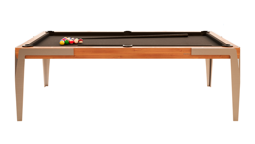 Mesa de sinuca Ambar Bretda - elegancia classica artesanal