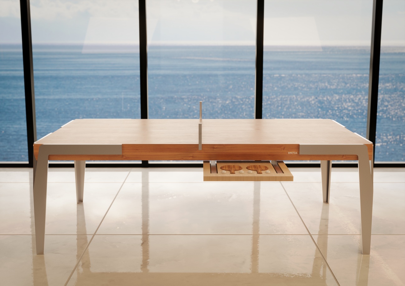 Tenis de Mesa Ambar Bretda vista 3